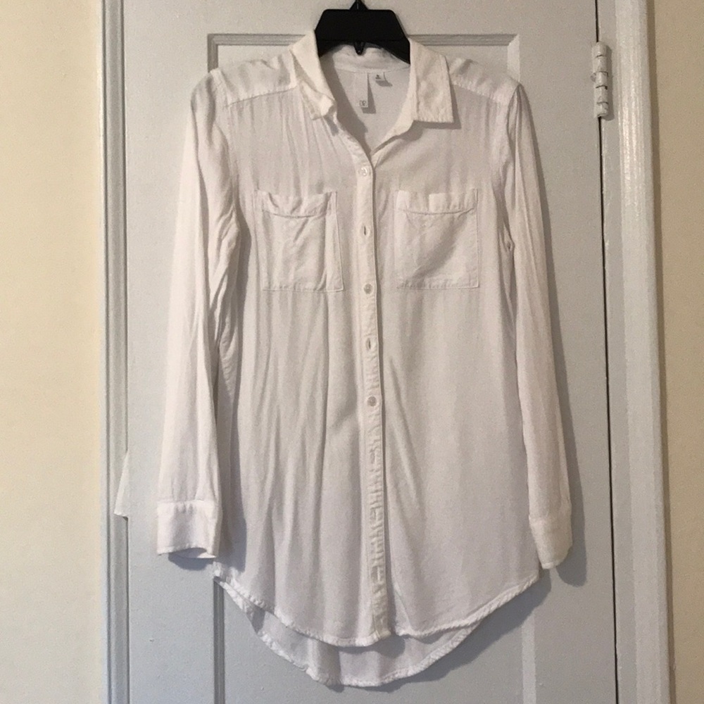 BP oversized button down shirt - tunic length